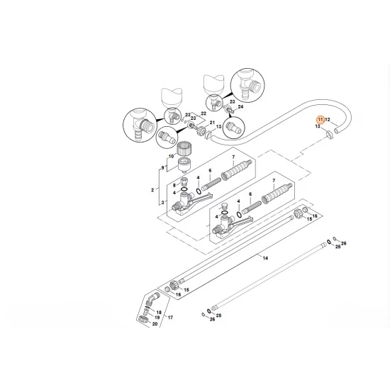 STIHL  Wąż 4247 701 6000